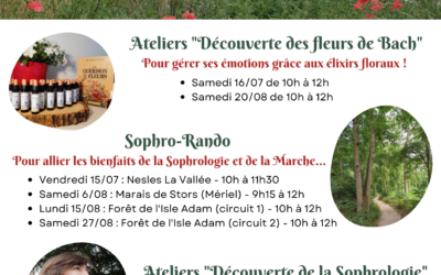 Les ateliers de l&rsquo;été